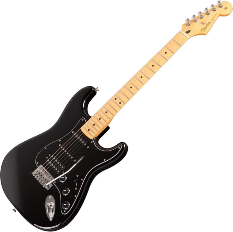 Guitare électrique Fender FSR Standard Stratocaster HSS MN Black Limited Edition