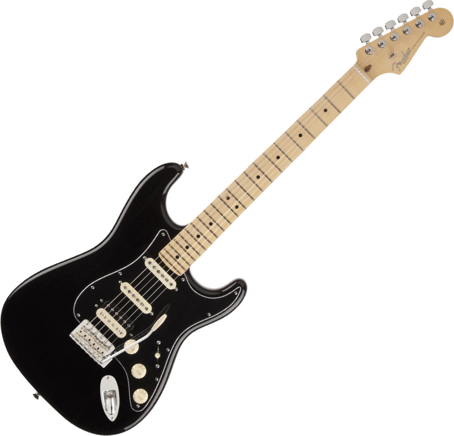 Guitarra eléctrica Fender USA Pro Standard Strat HSS MN Black Limited Edition