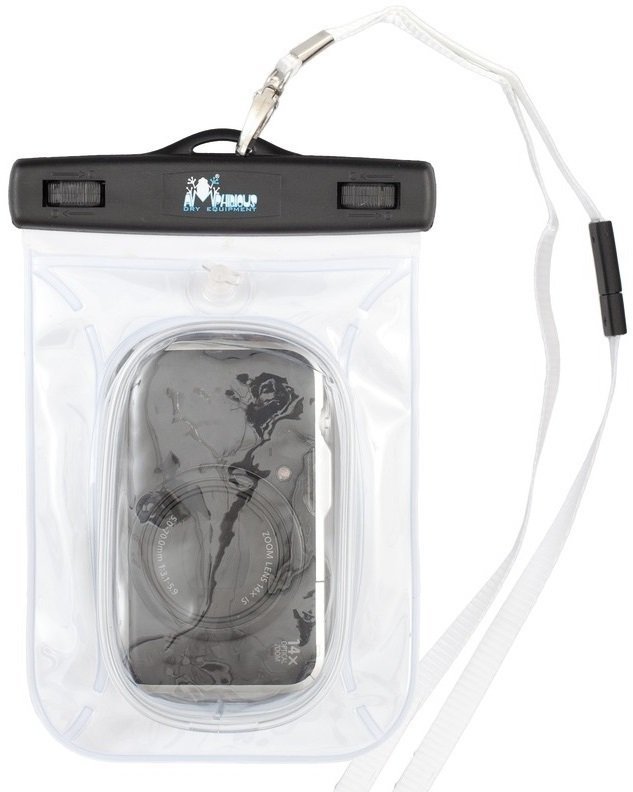 Waterproof Case Amphibious Universal Camera Case White