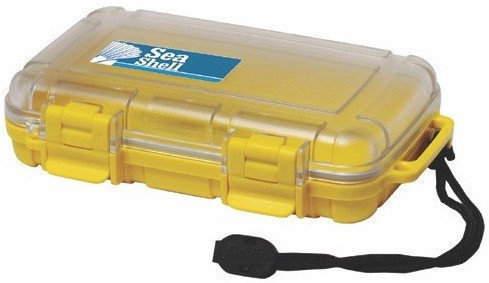 Vodoodporne embalaže Lalizas Sea Shell Unbreakable Case 182 x 120 x 42 mm - Yellow