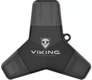 USB Flash Laufwerk Viking Technology USB Flash disk 3.0 4in1 128 GB Black