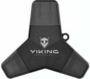 USB ključ Viking Technology USB Flash disk 3.0 4in1 128 GB Black - 1