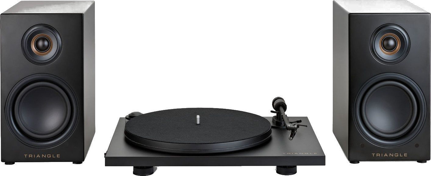 Kit Turntable Triangle LN-01A Pack Matte Black