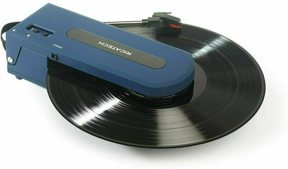 Predvajalnik Ricatech RTT22 Traveler Turntable Blue - 1