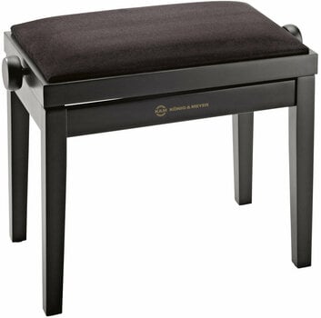 Drevené alebo klasické klavírne stoličky
 Konig & Meyer 13900 Black Matt - 1