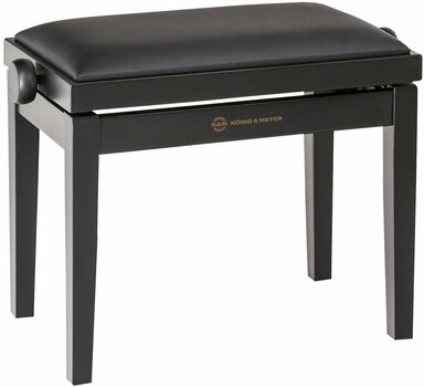 Wooden or classic piano stools
 Konig & Meyer 13910 Black Matt - 1