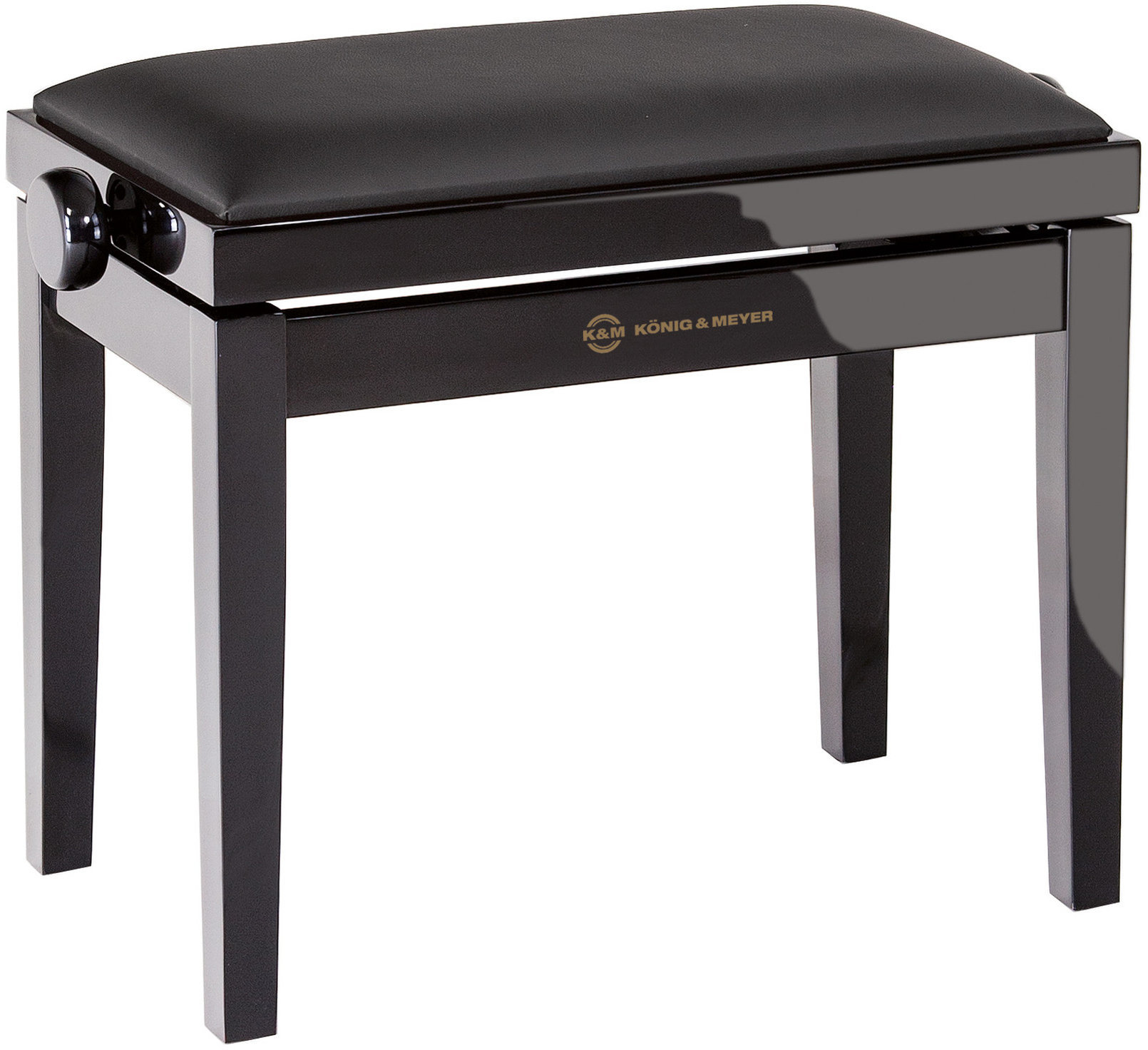 Drevené alebo klasické klavírne stoličky
 Konig & Meyer 13911 Black High Polish