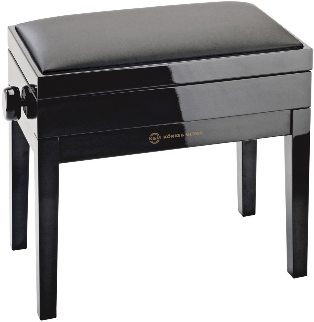 Dřevěné nebo klasické klavírní židle
 Konig & Meyer 13951 Black High Polish