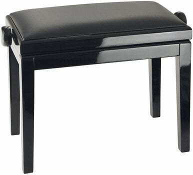 Wooden or classic piano stools
 Konig & Meyer 13990 Black High Polish - 1