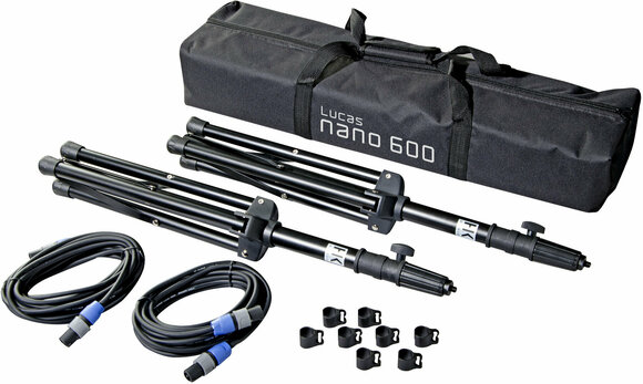 Poteau d'enceinte télescopique HK Audio L.U.C.A.S. NANO 600 Stereo Stand Add On - 1