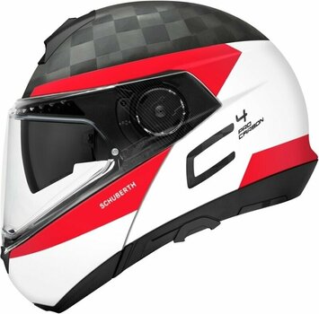 Helmet Schuberth C4 Pro Carbon Delta White S Helmet - 1