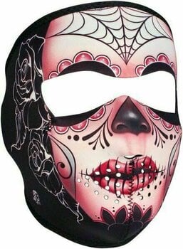Motorcycle Balaclava Zan Headgear Full Face Mask Sugar Skull - 1