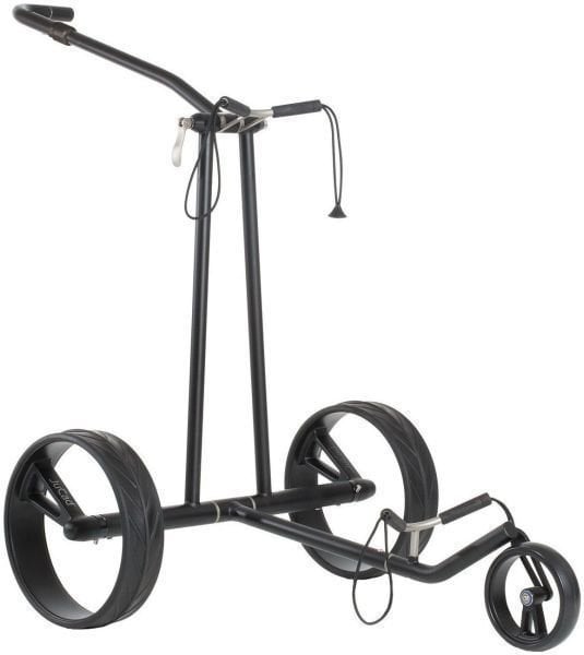 Chariot de golf électrique Jucad Phantom 2.0 Black Chariot de golf électrique