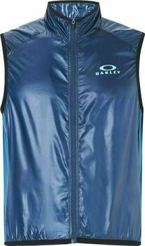 Giacca da ciclismo, gilet Oakley Packable Vest 2.0 Black Iris L Veste - 1