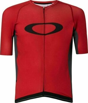 Kolesarski dres, majica Oakley Icon Jersey 2.0 Jersey Risk Red L - 1