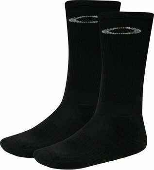 Fietssokken Oakley Long Socks 3.0 Blackout L Fietssokken - 1