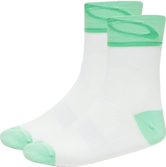 Cyklo ponožky Oakley Socks 3.0 White XL Cyklo ponožky