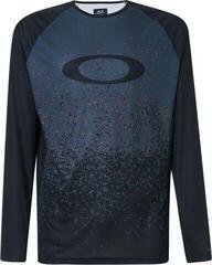 Oakley MTB LS Tech Tee Grey Pixel Print L Oakley MTB LS Tech Tee Grey Pixel Print L
