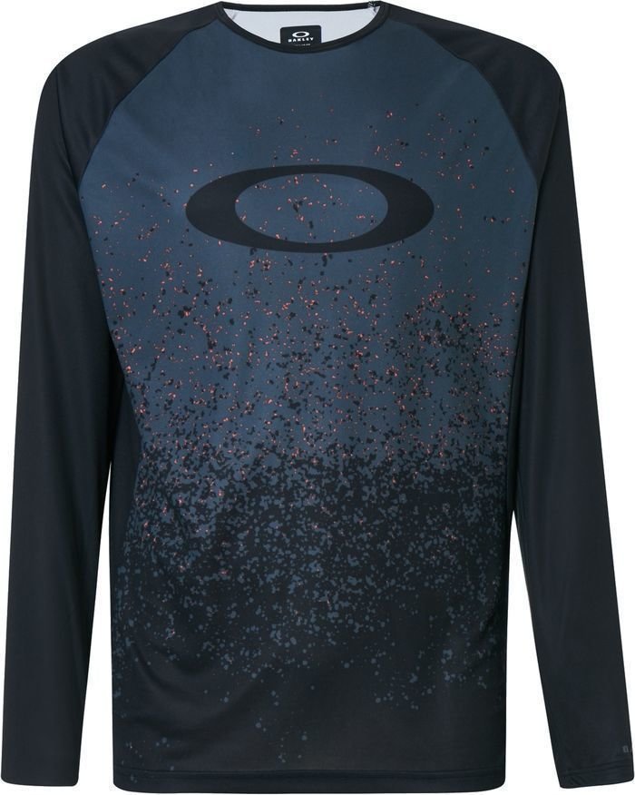 Biciklistički dres Oakley MTB LS Tech Dres Grey Pixel Print M