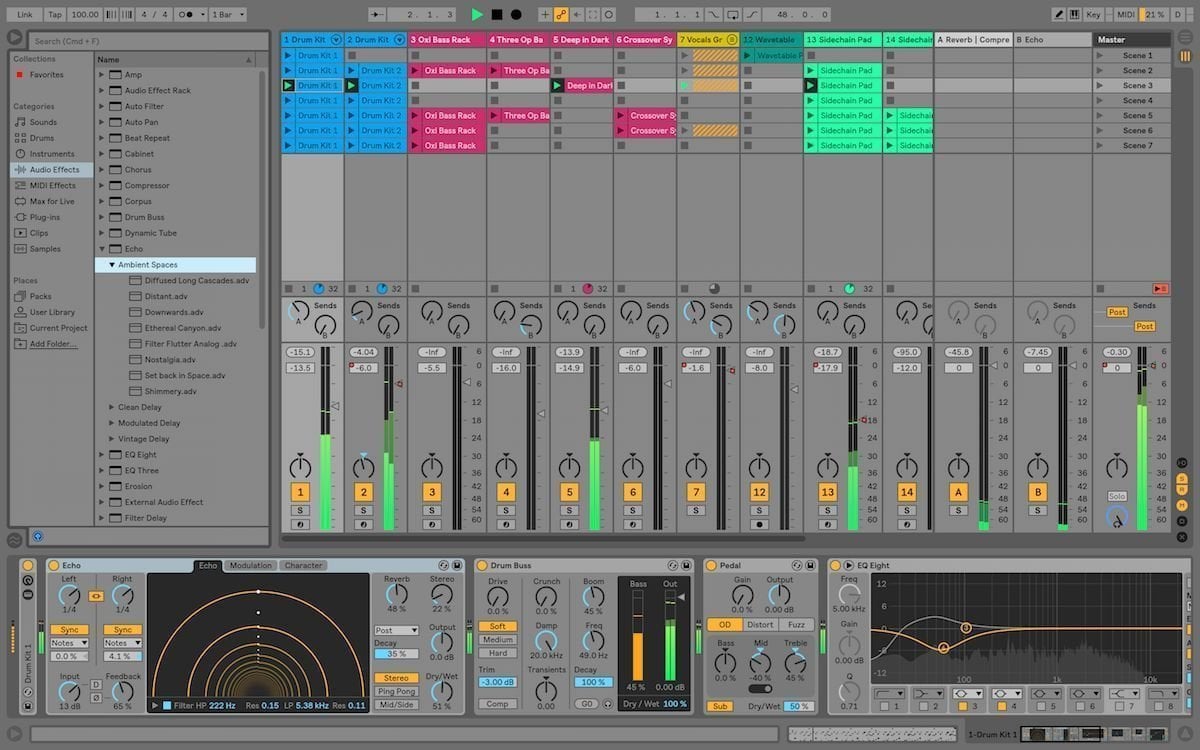 Logiciel séquenceur ABLETON Live 10 Suite EDU, UPG z 10 Standard (10-24) E-licence