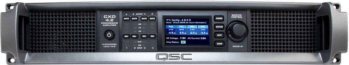 Amplificador QSC CXD 4.2