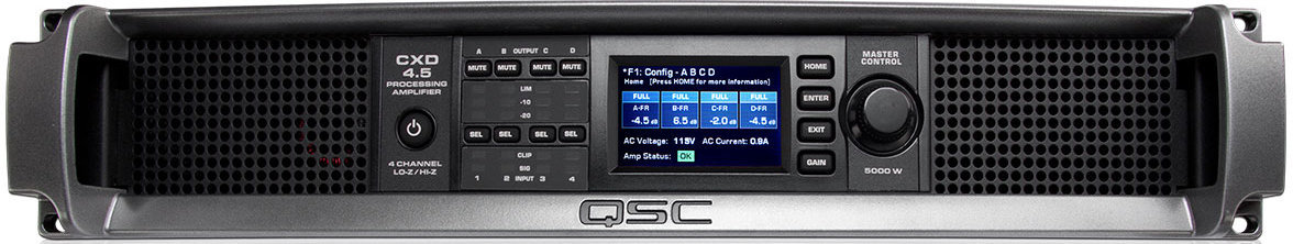 Vahvistin QSC CXD 4.5