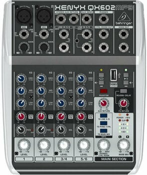 Mikser analogowy Behringer Xenyx QX602MP3 - 1