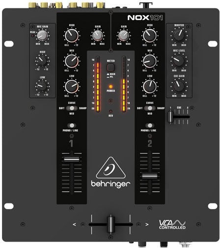 Table de mixage DJ Behringer NOX101 Table de mixage DJ