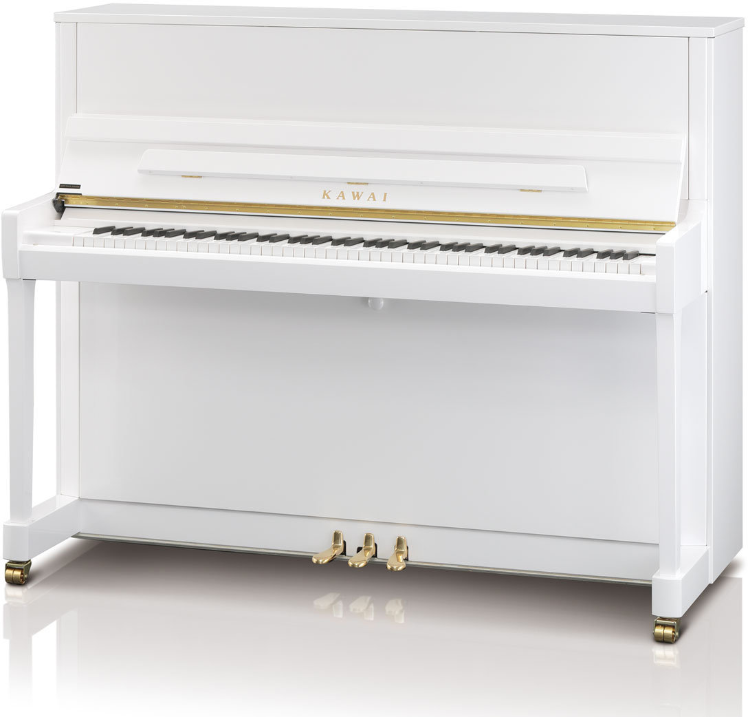 Pianino akustyczne Kawai K-300 Snow White Polish