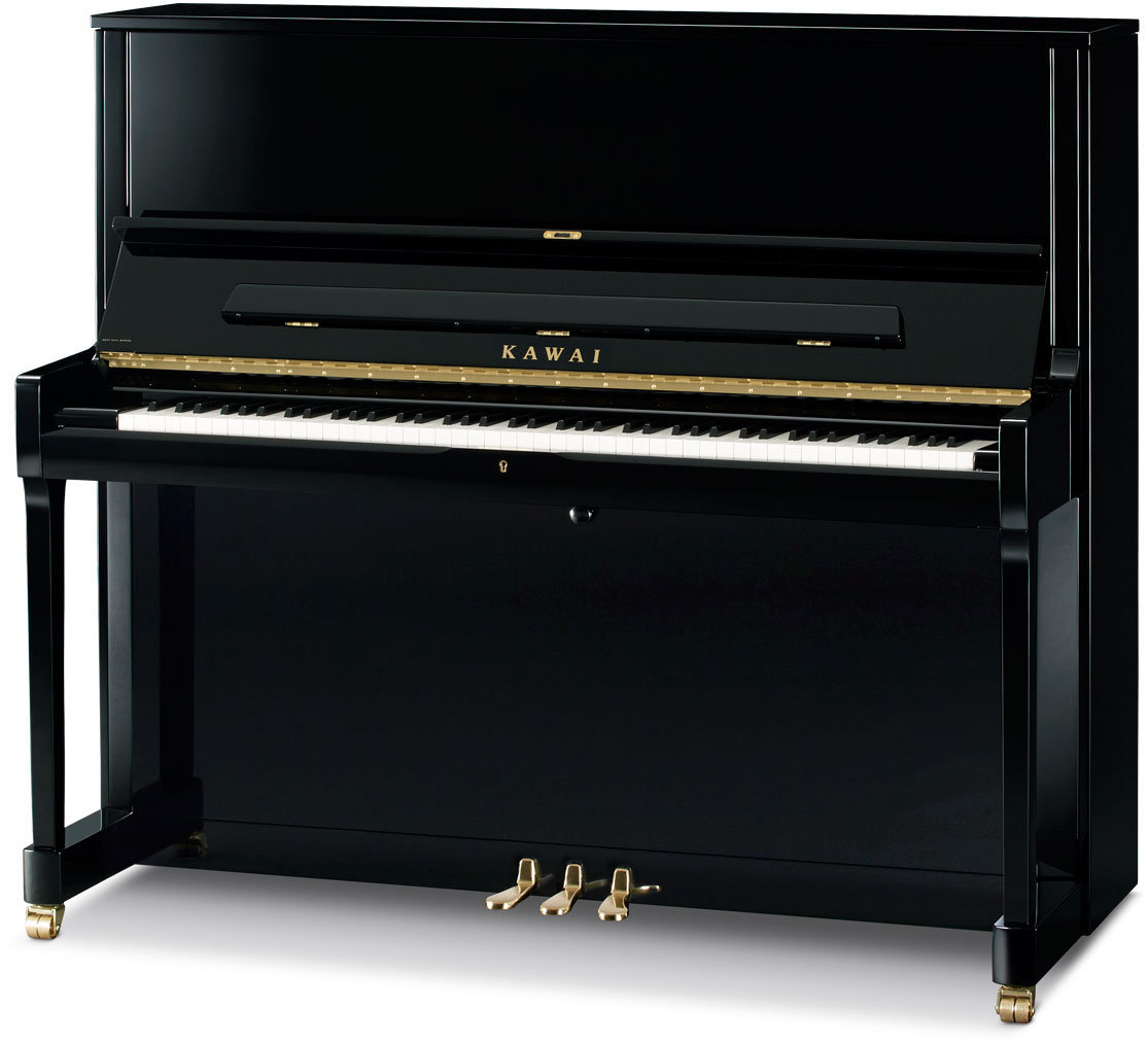 Akoestische piano, staande piano Kawai K-500 Ebony Polish