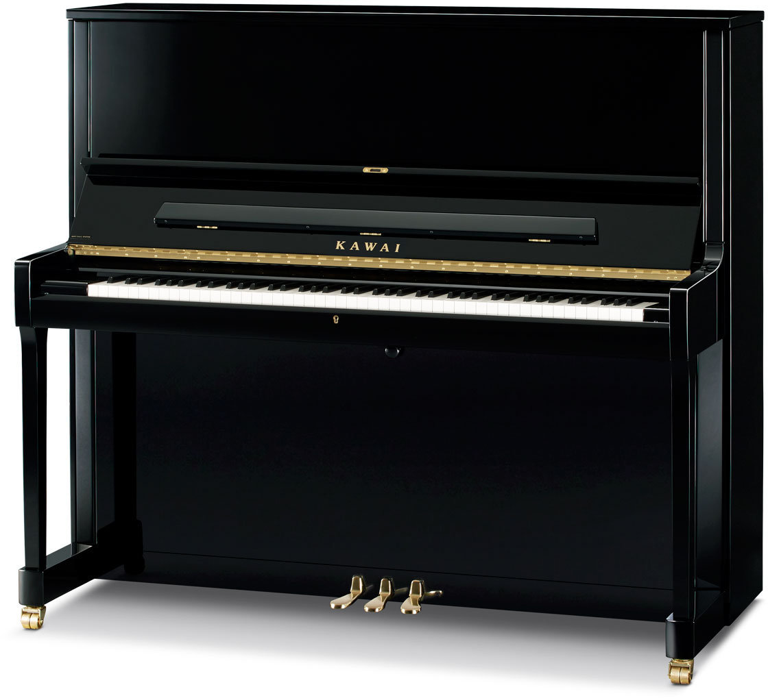 Akoestische piano, staande piano Kawai K-600 Ebony Polish