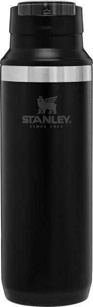 Cana termica, Paharul Stanley The Switchback Travel Negru mat 470 ml