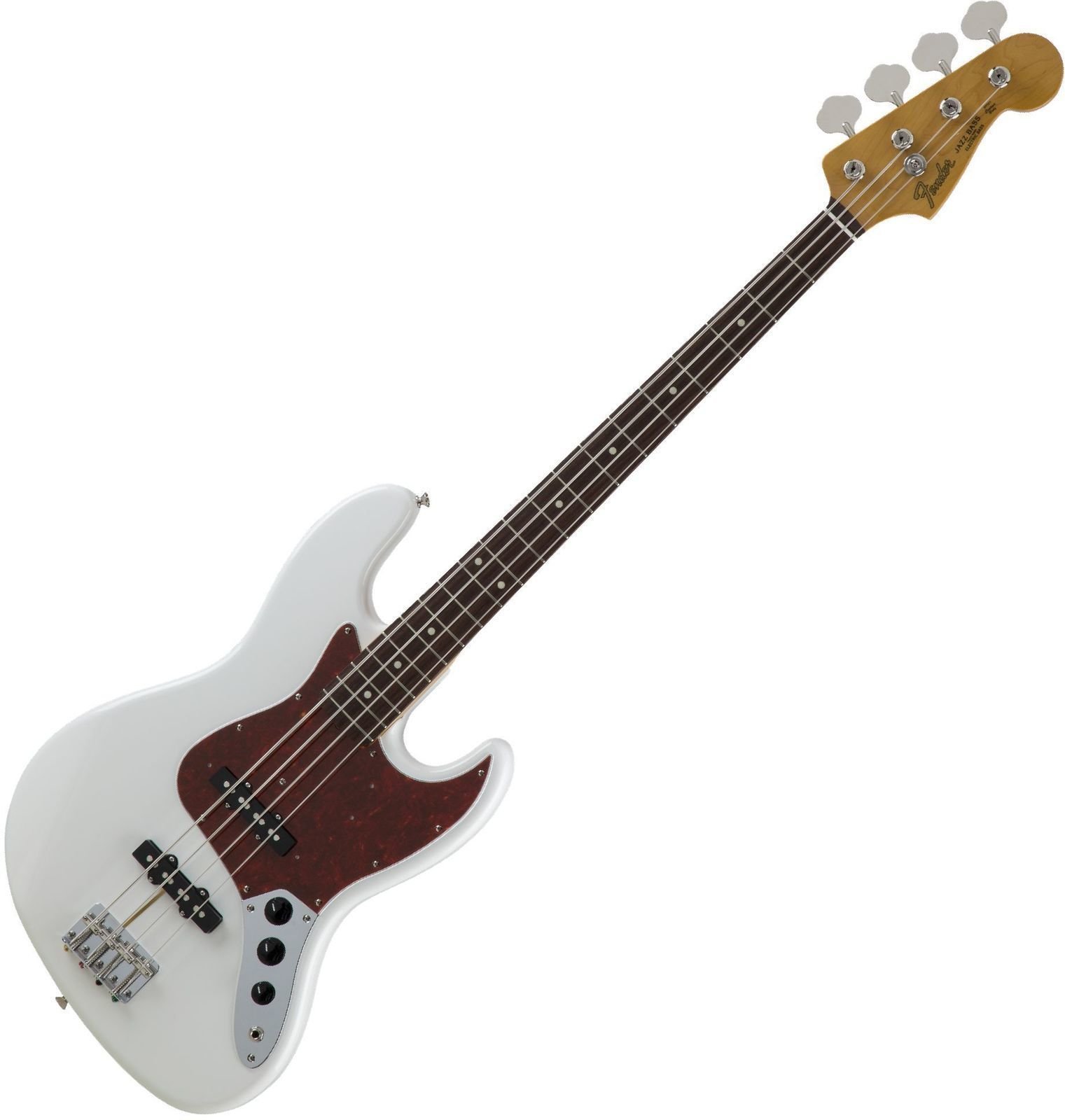 Elektrische basgitaar Fender MIJ Traditional '60s Jazz Bass RW Arctic White