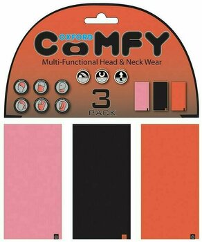 Мото шал Oxford Comfy Pink/Black/Red 3-Pack - 1