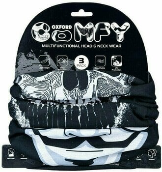 Nákrčník na motorku Oxford Comfy Masks 3-Pack - 1