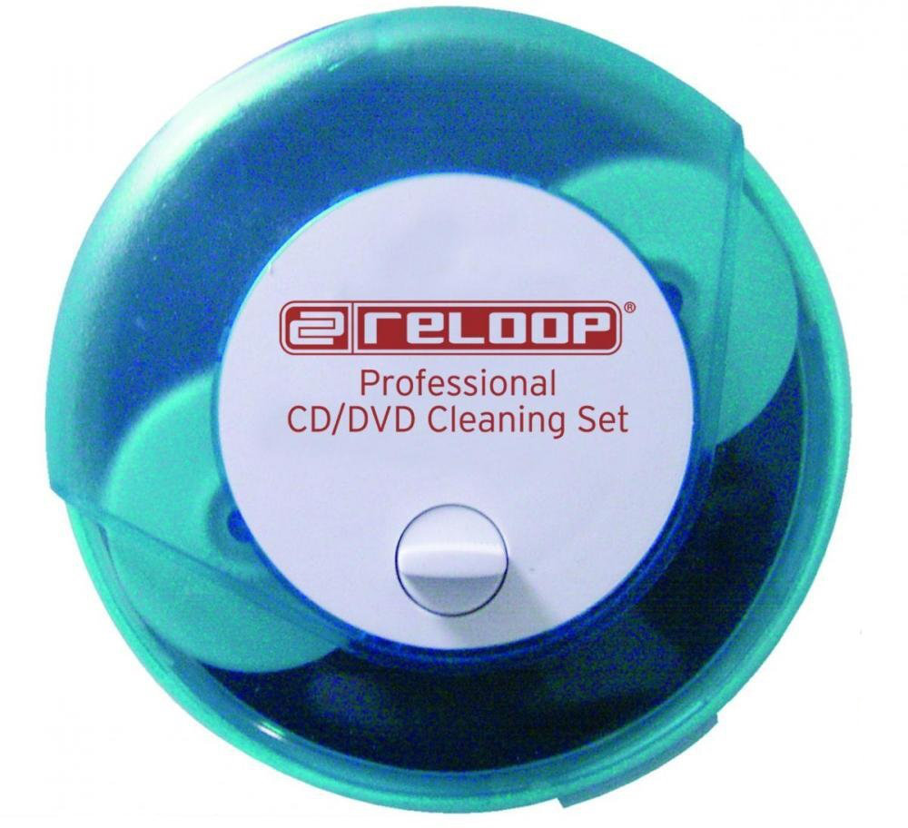 LP-levyjen puhdistussarja Reloop Professional CD-DVD LP Cleaning Set 40 ml