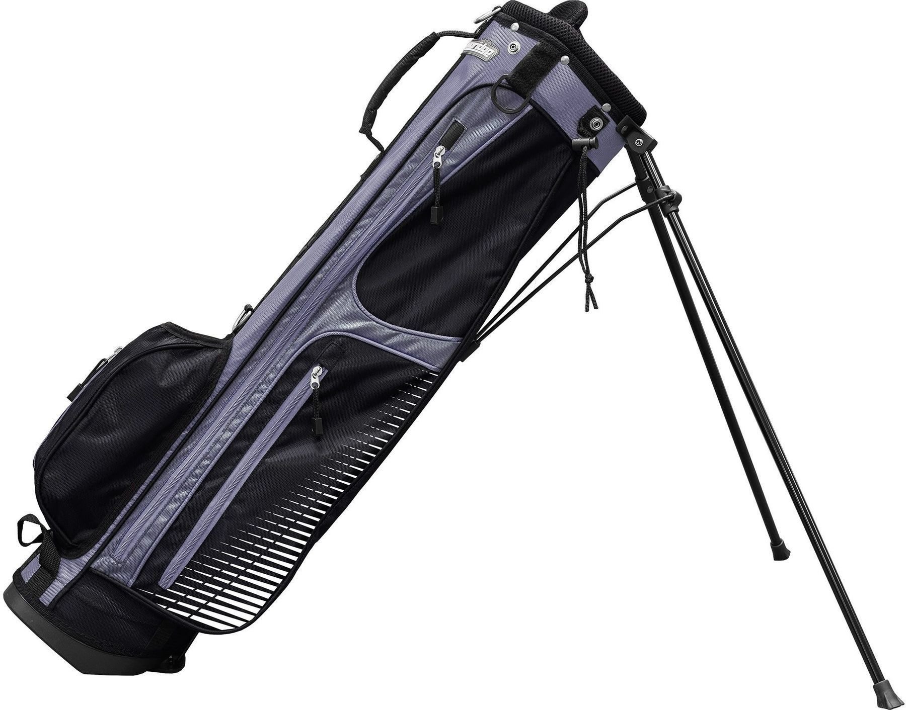 Golf torba Stand Bag Longridge 6'' Weekend Black/Silver Golf torba Stand Bag
