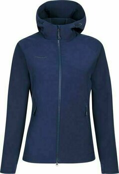 Outdoor Jacket Mammut Macun SO Hooded Peacoat M Outdoor Jacket - 1