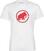 Camisa para exteriores Mammut Mammut Logo Bright White L Camiseta