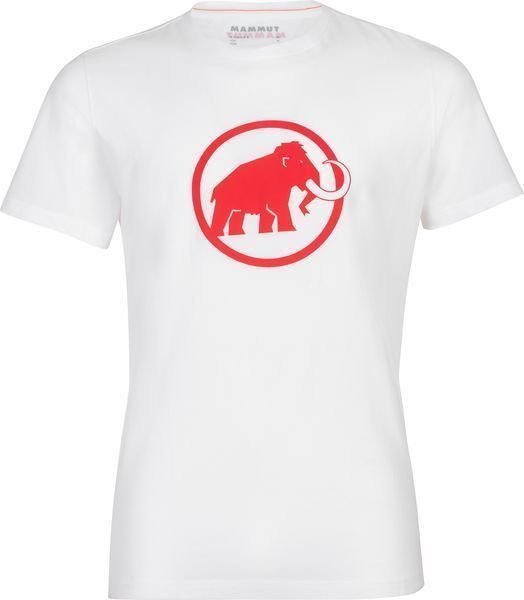 Μπλούζα Outdoor Mammut Mammut Logo Bright White XL Κοντομάνικη μπλούζα