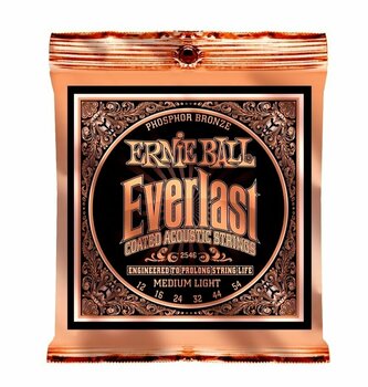Struny pro akustickou kytaru Ernie Ball 2546 Everlast - 1