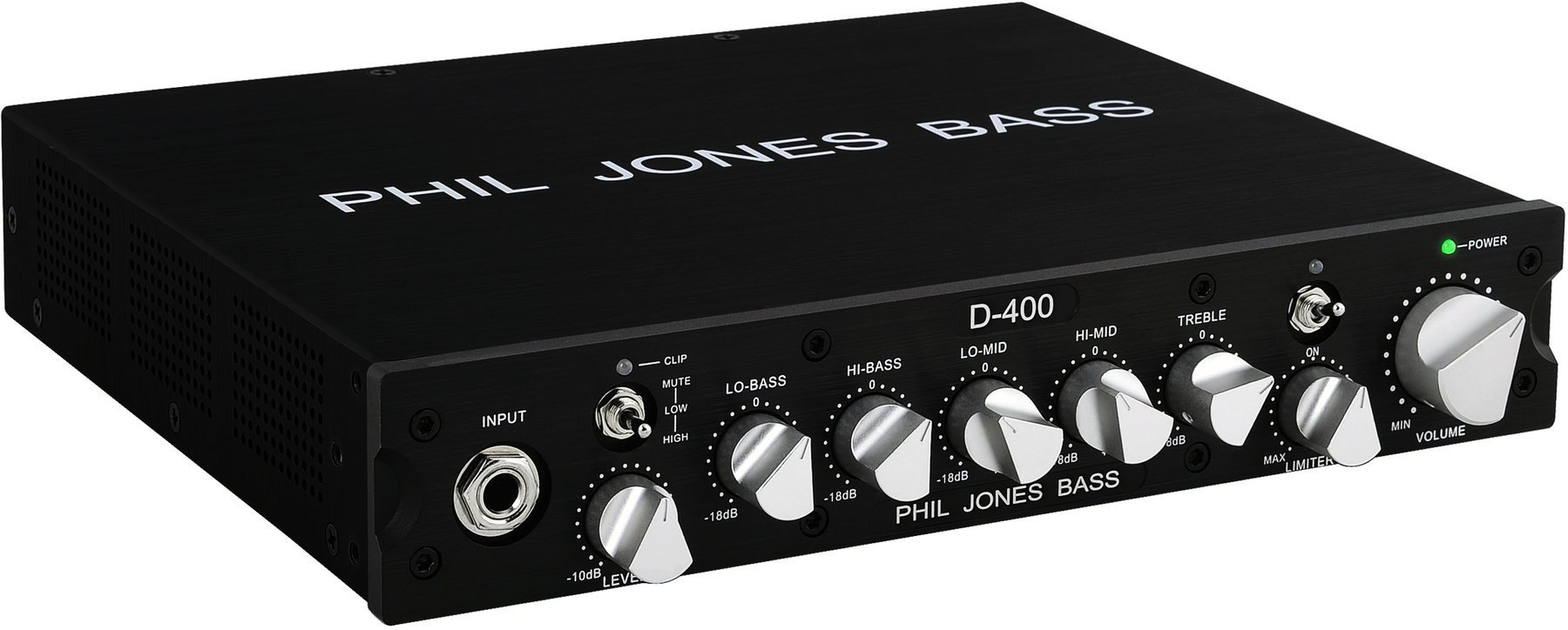 Transistor basversterker Phil Jones Bass D-400 (Zo goed als nieuw)