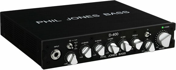 Tranzistorový basový zosilňovač Phil Jones Bass D-400 - 1