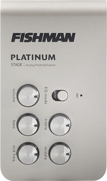 Pré-amplificador/amplificador em rack Fishman Platinum Stage EQ/DI