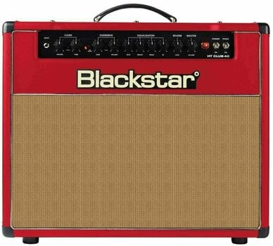 Combo de guitarra de tubo Blackstar HT-40 RED Limited Edition - 1