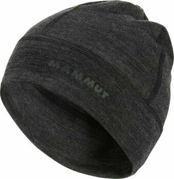 Mütze Mammut Merino Helmet Beanie Black Mélange UNI Mütze - 1