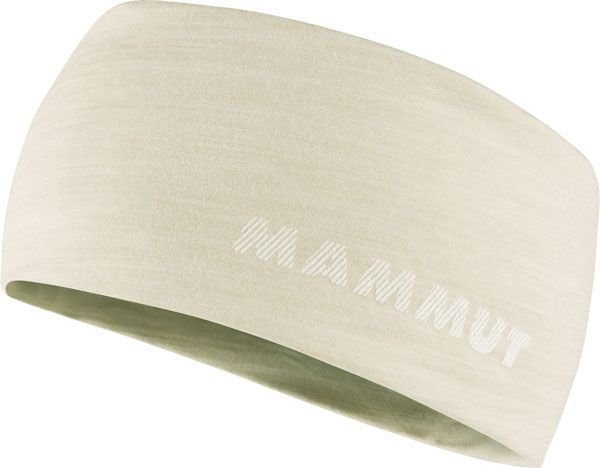 Лента за глава Mammut Merino Headband Moonbeam Melange UNI Лента за глава