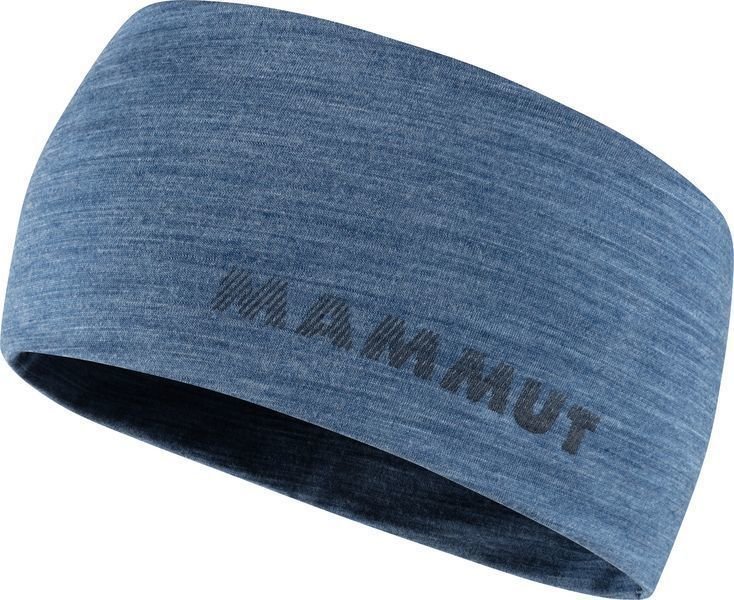 Лента за глава Mammut Merino Headband Horizon Melange UNI Лента за глава