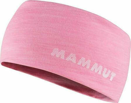Лента за глава Mammut Merino Headband Orchid Melange UNI Лента за глава - 1
