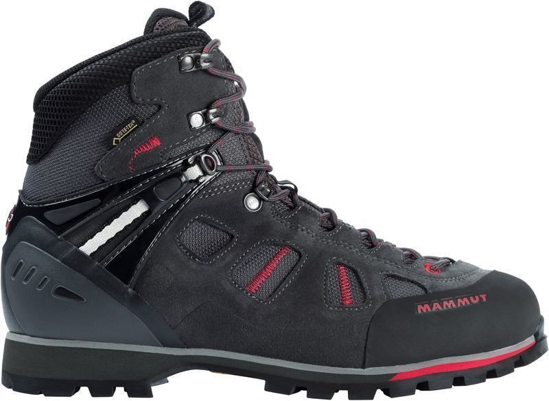 Moške outdoor cipele Mammut Ayako High GTX Graphite/Inferno 42 2/3 Moške outdoor cipele